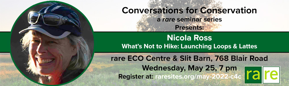 Nicola Ross, May 25th Conversation for Conservation