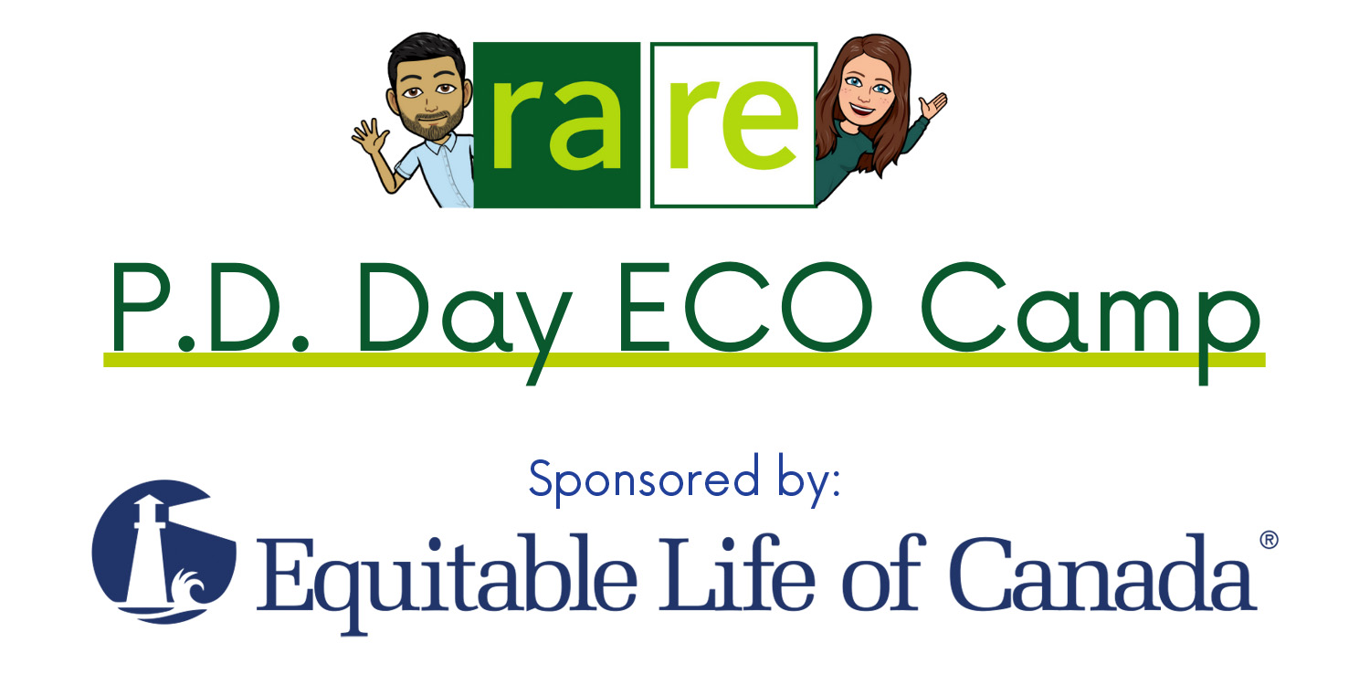 rare PD Day ECO Camp, Sponsored by Equitable Life of Canada
