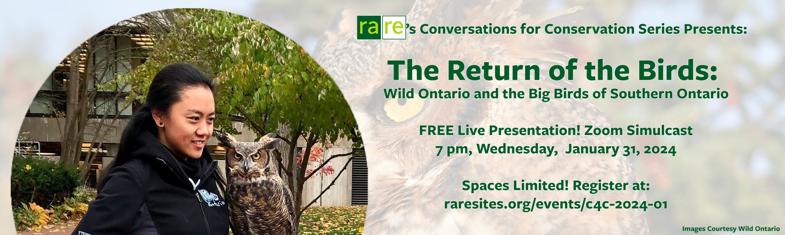 Conversations for Conservation: The Return of the Birds, January 31, 2024